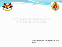 Induksi, pjj, kursus, ptm and pgsr. Ppt Taklimat Lebihan Bayaran Gaji Dan Elaun Elaun Powerpoint Presentation Id 1234169