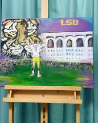 Can’t Tame the LSU Tigers!🐅🏈🎨...