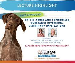 She was referring to proper destruction of controlled substance waste compared to destroying expired or unwanted controlled substances. Gulf Coast Veterinary Specialists Attn Veterinarians Beginning September 1 All Texas Veterinarians Are Required To Complete A 2 Hour Opioid Ce And We Ve Got You Covered The Lecture Opioid Abuse And Controlled