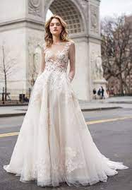 Most dresses are around a bridal size 8, but smaller and larger sizes are also available. A Line Wedding Dresses Wedding Dresses Wedding Dress Prices Wedding Gown Lace Sleeves