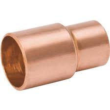 The most common applications are plumbing and heating. Streamline Part W 01023 Streamline 1 2 In X 3 8 In Copper Reducing Coupling With Stop Copper Couplings Home Depot Pro