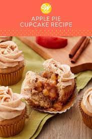 Apple Pie Cupcakes With Cinnamon Buttercream Recipe Bakery Recipes Cake Recipes Dessert Recipes