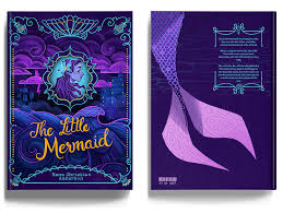 Ready for you to print out! Little Mermaid Book Cover On Behance