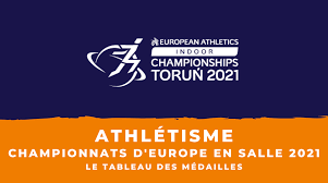 Championnats du monde dathl tisme jeunesse 2001. Championnats D Europe D Athletisme En Salle 2021 Athletisme Championnats D Europe En Salle 2021 Le Tableau Des Medailles Dicodusport