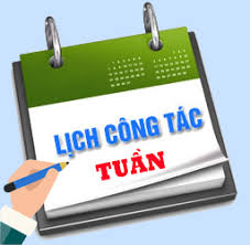 Lịch công tác