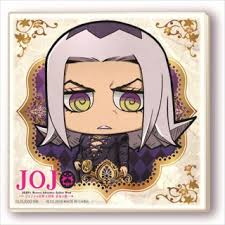 Leone abbacchio is a character from the anime jojo's bizarre adventure: Jojo S Bizarre Adventure Golden Wind Graphic Stone Coaster Leone Abbacchio Anime Toy Hobbysearch Anime Goods Store