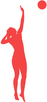 Download Volleyball Player Silhouette Free Vector Silhouettes Creazilla