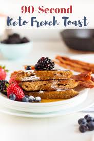 Keto French Toast Recipe