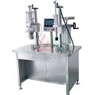 Semi Automatic BOV Aerosol Filling Machine with Pressure Detection Gauge