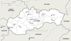 Large detailed map of slovakia with cities and towns. Vector Map Of Slovakia Political One Stop Map