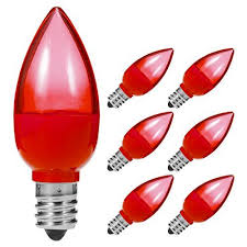 Lohas E12 Small Candelabra Lighting C7 Candelabra Base For Decorative Lights Green Led Bulbs 1w Led Night Lights 100 Light Decorations Led Light Bulb Bulb