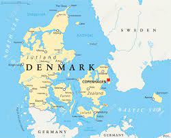 Cuanto más oscuro sea el tono de color, mayor será el valor. Dinamarca Mapa Politico Con Capitales De Copenhague De Las Fronteras Nacionales Las Ciudades Y Los Rios Importantes Etiquetado Y Escalado Ingles Ilustracion Dinamarca Mapa Mapa De Copenhague Dinamarca