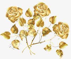 Golden Rose Rose Creative Sea Golden Rose Rose Rise Abstract Artwork