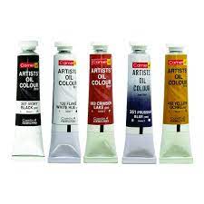 The video depicts how to use aluminium foil and cotton buds to create a beautiful cherry blossom painting. Camel Artists Oil Colour 40 Ml Tube Single Colour Selectable August School Office Stationery