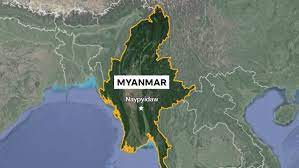 ပြည်ထောင်စု သမ္မတ မြန်မာနိုင်ငံတော် «пьидаунзу мьянма найнгандо»), сокращённо — мья́нма. Deaths Rise As Myanmar Police Step Up Brutality Against Coup Protests