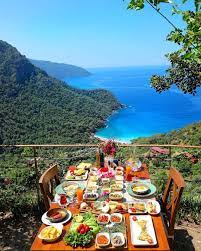 gunaydin mutlu hafta sonlari kelebeklervadisi fethiye mugla tatil deniz kahvalti manzara doga breakfast throwback summer