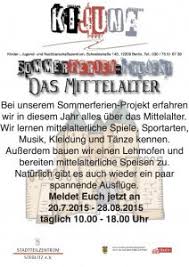 Jetzt sommerferien 2015 beim ferienfuchs buchen. Der Ferien Countdown Lauft Stadtteilzentrum Steglitz E V
