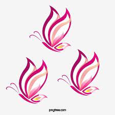 Vector Material Pink Butterfly Design Vector Material Pink Png Transparent Clipart Image And Psd File For Free Download Pink Butterfly Butterfly Design Butterflies Vector