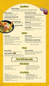 Menu Appetizers Soups Salads Free Stuff Side Order A La Carte Appetizer Menu Appetizers Queso Cheese