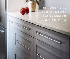 using ikea vs custom kitchen cabinets