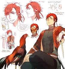 Plume Parade Asil Chicken Anime Cartoon As Anime Anime Version