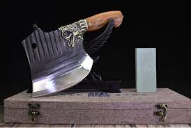 Handmade Hand Forged Kitchen Axe Viking Cleaver Chopper Etsy Axe Knife Making Knife