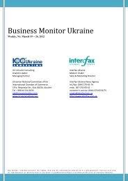 Ukraine has a large manufacturing base which was historically focused on heavy industry. Business Monitor Ukraine Icc Ukraine Consulting