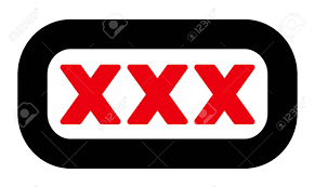 XXX Symbol For X Rated Issues, Rounded Black Frame. Simple Isolated  Illustration On White Background. Royalty Free SVG, Cliparts, Vectors, and  Stock Illustration. Image 110188374.