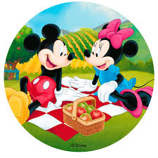 Wann haben wir normalerweise freie zeit? Tortenaufleger Micky Maus Minnie Maus 20 Cm Meincupcake Shop