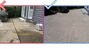 Keep pointy patio furniture off the concrete for at least a week. Concrete Patio Raising Cleaing Caulking Sealing Experts