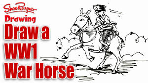 How To Draw A War Horse Youtube I do not own this image i do own the captions though. how to draw a war horse