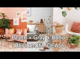 Peach living room walls peach walls pink room interior. Peach And Grey Bedroom Ideas Design Corral