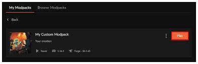 Has 5% chance to give you night vision and a 0.5% chance to give you haste (0.01% chance of both) craft: Creating A Custom Mod Pack On The Curseforge Launcher Stickypiston Hosting