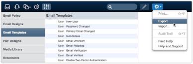 In windows live mail, click on file >> export email >> email messages. Export And Import Email Templates 4me