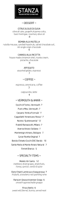 We did not find results for: Stanza Italian Bistro Menu Slc Menu