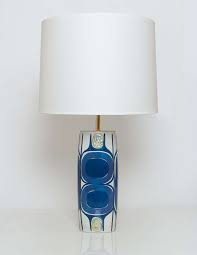 Inge Lise Koefoed Glazed Porcelain Table Lamp For Aluminia 1961 In 2019 Lamp Design Decorative Floor Lamps Brass Lamp