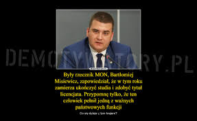 Misiewicz został zawieszony w prawach członka pis. Byly Rzecznik Mon Bartlomiej Misiewicz Zapowiedzial Ze W Tym Roku Zamierza Ukonczyc Studia I Zdobyc Tytul Licencjata Przypomne Tylko Ze Ten Czlowiek Pelnil Jedna Z Waznych Panstwowych Funkcji Demotywatory Pl