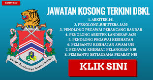 Majlis perbandaran selayang(mps) telah ditubuhkan pada 1hb januari 1997, sebelum ini dikenali sebagai majlis daerah gombak (mdg) yang telah ditubuhkan di bawah akta 171, akta. Jawatan Kosong Terkini Dewan Bandaraya Kuala Lumpur Dbkl Kerja Kosong Kerajaan Swasta