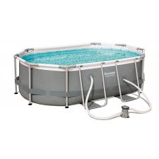 Bestway Power Steel Tubular Pool 3 00x 2 00x 0 84m C Piscine