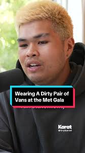 Wearing A Dirty Pair of Vans at the Met Gala