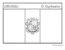 • introduce and identify familiar foreign flags • increase your child's observation skills • bring awareness and attention to other countries using this fun worksheet. Printable Flag Of Andorra Coloring Page Free Kids Coloring Pages Printable