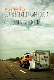 Did You Know That Our 5x8 Trailer Can Hold A Queen Sized Bed