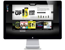 Axe Body Spray Axe Effect Website On Behance