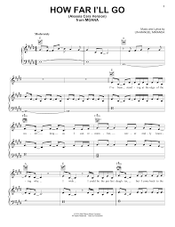 A slow, easy piano tutorial/lesson teaching you how to play 'how far i'll go' by auli'i cravalho (covered by alessia cara) on the keyboard with your right ha. Alessia Cara How Far I Ll Go From Moana Sheet Music Pdf Notes Chords Children Score French Horn Solo Download Printable Sku 199738