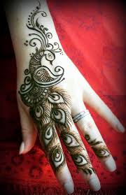 6 Single Finger Peacock Mehndi Design Peacock Mehndi Designs Mehndi Designs Henna Art Designs