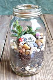 Allparenting Mason Jar Terrarium Fairy Garden Diy Diy Fairy Garden Ideas Tutorials Mason Jar Terrarium