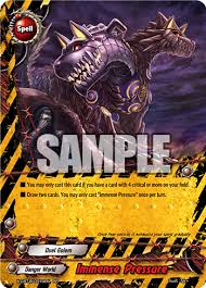 Spanish nouns have a gender, which is either feminine (like la mujer or la luna) or masculine (like el hombre or el sol). Immense Pressure Future Card Buddyfight Wiki Fandom