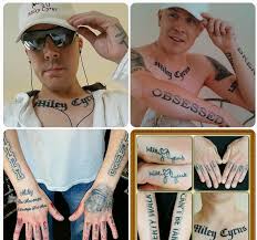 Nov 23, 1992 · a true star in the making, miley cyrus has come a long way from being a disney star to a teenage pop sensation. Dude Gets 29 Miley Cyrus Tattoos He Now Regrets It Duh Alan Cross