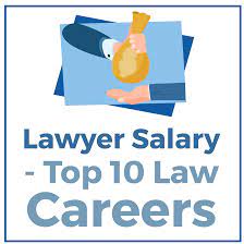 What is the average yearly income of an attorney? Lawyer Salary Top 10 Law Careers Crush The Lsat 2021
