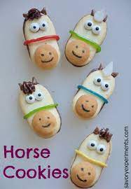 No Bake Horse Cookies Horse Cookies Kentucky Derby Food Horse Cookies Recipes
